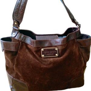 Kate Spade New York Brown Suede Women's Shoulder Bag